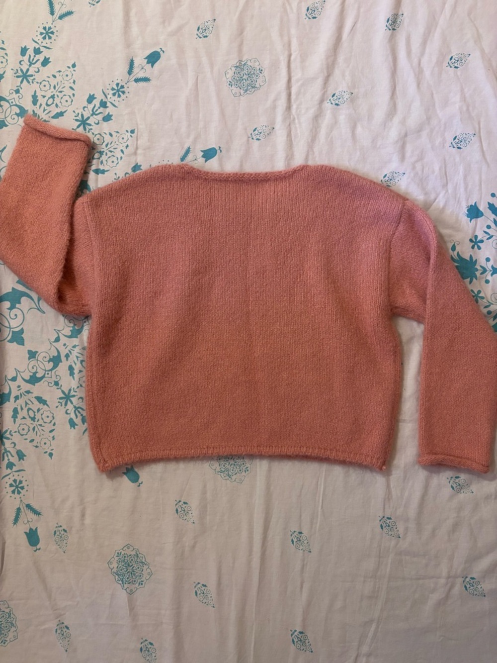 Pink Natural Fibers 100% Mohair Sweater Size L